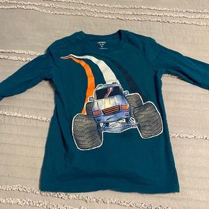 💜 Kids Monster Truck Long Sleeve